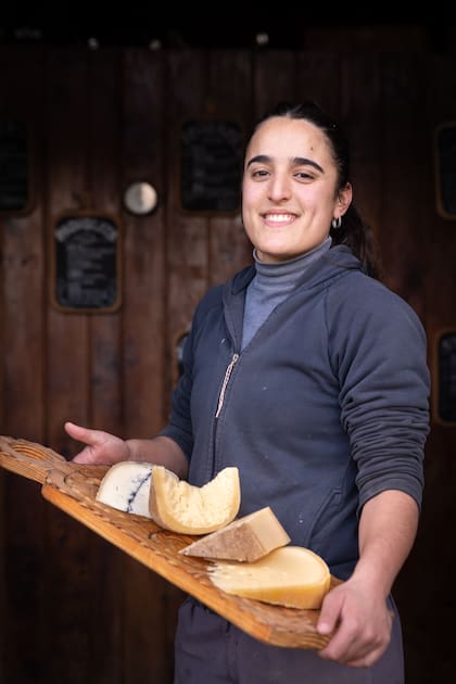 Los quesos Campo Udi, de Saldungaray, son una delicia.