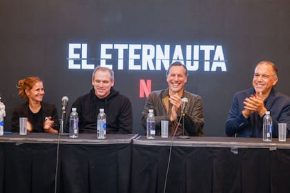 Los realizadores de El Eternauta en la charla de la Feria del libro