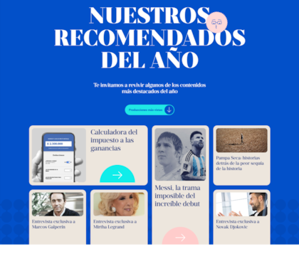 Los recomendados del año en base al consumo de contenidos de los suscriptores de LA NACION