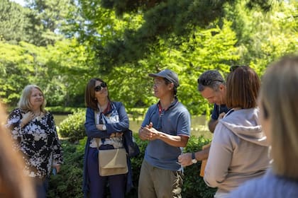 Los recorridos con visita guiada a cargo de Fernando Matsui
