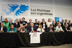 Los rectores, los representantes de los gremios y de las federaciones universitarias dieron una conferencia de prensa hoy