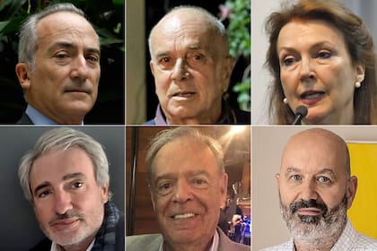 Los referentes económicos de Javier Milei: Emilio Ocampo, Carlos Rodríguez, Diana Mondino, Darío Epstein, Roque Fernández y Federico Sturzenegger