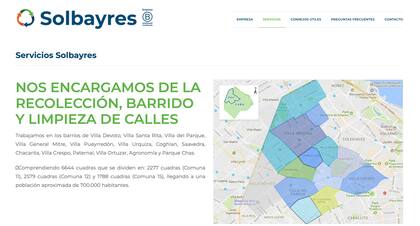 Los registros de la Anses lo muestran como empleado activo de la empresa de higiene Solbayres