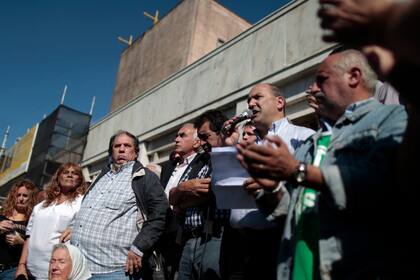 Los representantes de ATE anunciaron el paro