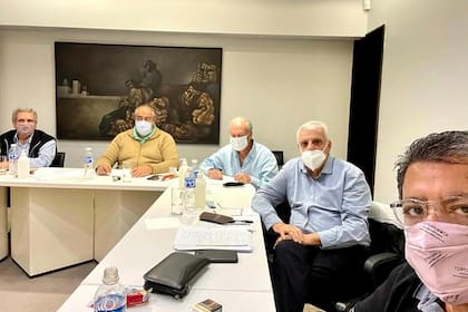 Los representantes de la CGT que participaron en el encuentro virtual del Consejo del Salario