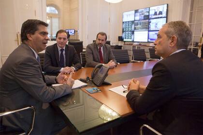 Los representantes del Estado en la intervención de la CABB