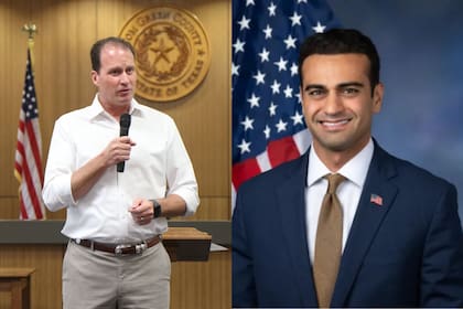 Los representantes republicanos Abe Hamadeh y August Pfluger promovieron el proyecto de ley