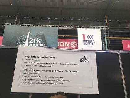 Los requisitos para retirar el kit que omiten el certificado médico