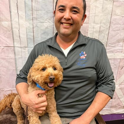 Los rescatistas de animales aseguraron que JetBlue se adaptó a sus nuevos compañeros con alegría