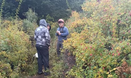 Los rescatistas trabajaron en el lugar del hecho durante varias horas