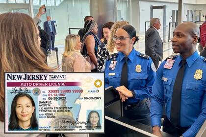 Los residentes de Nueva Jersey necesitan una Real ID para abordar un avión u otro documento aceptable por la TSA