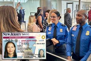 Los residentes de Nueva Jersey necesitarán una Real ID para abordar un avión a partir de mayo de 2025, señala la TSA