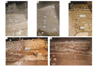 Los restos de elementos de caza y de ADN de animales fueron la clave para determinar la fecha del paso de los humanos por el lugar