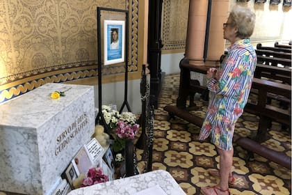 Los restos de Guido Schäffer descansan en la iglesia Nossa Senhora da Paz, en Ipanema