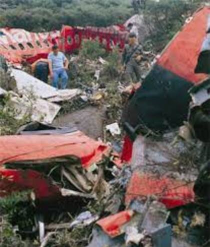 Los restos del avión de Avianca en Mejorada del Campo
