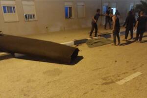 Los restos del misil que mataron al trabajador palestino en Jericó