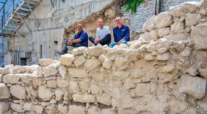 Los restos del muro de David datan de hace 2800 años