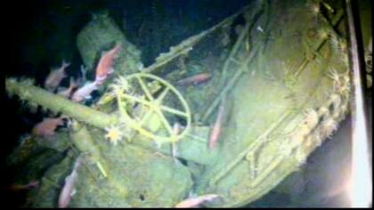 Los restos del submarino "HMAS AE1"