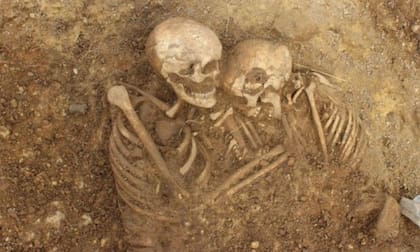 Los restos que descubrieron los arqueólogos