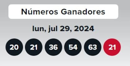 Los resultados de la lotería Double Play del miércoles 29 de julio