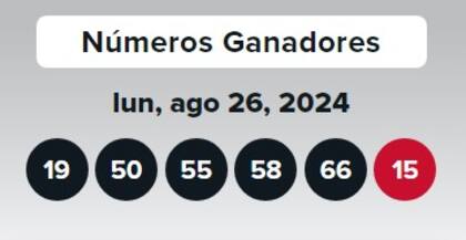 Los resultados de la lotería Double Play del lunes 26 de agosto