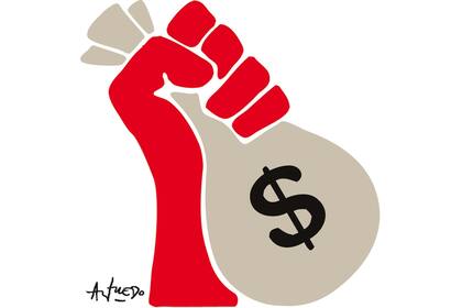 En términos económicos, podemos caracterizar a la corrupción como una operación ilegal de transferencias de dinero o su equivalente en bienes