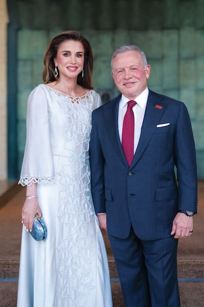 Los reyes Abdalá II y Rania presidieron la
ceremonia