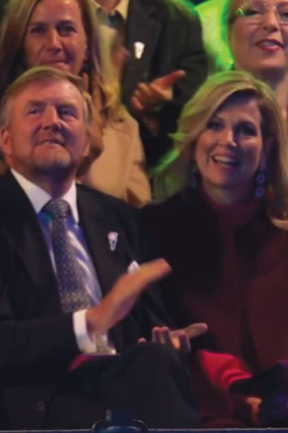 Los reyes Guillermo y Máxima asistieron al show de Antoon en Amsterdam y aplaudieron entusiasmados las canciones del rapero