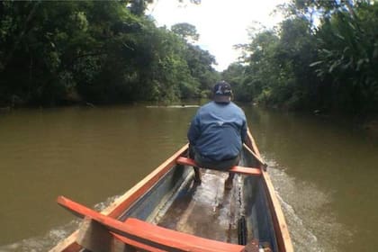 Los ríos internos son una opción para circular por el Tapón del Darién, que fue declarado por la Unesco Patrimonio de la Humanidad