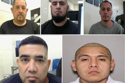 Los rostros de algunos de los migrantes deportados a México en las últimas semanas