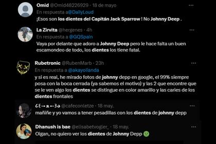 Los s de Twitter apuntaron contra Johnny Depp (Captura Twitter)