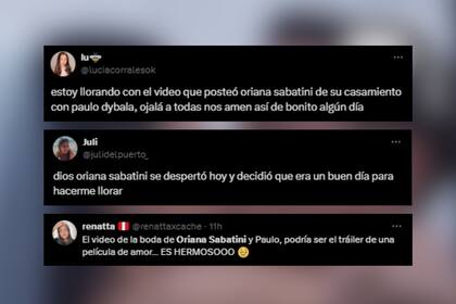 Los s de X se conmovieron con el video de Dybala y Sabatini (Foto: X)