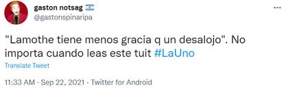 Los s no le perdonaron a Lamothe una supuesta falta de expresividad.