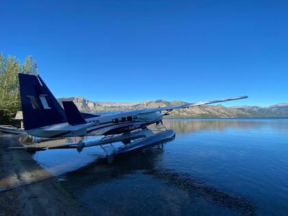 Los safaris aéreos se realizan en un avión anfibio, único en América Latina