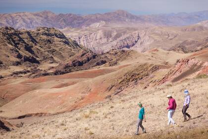 Los salteños pudieron disfrutar de los paisajes de Cafayate