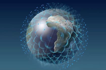 Los satélites de OneWeb cubrirían con sus antenas toda la superficie terrestre