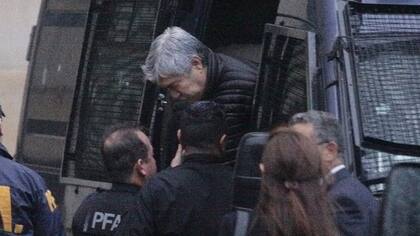 Báez ya está en su celda en el penal de Ezeiza.