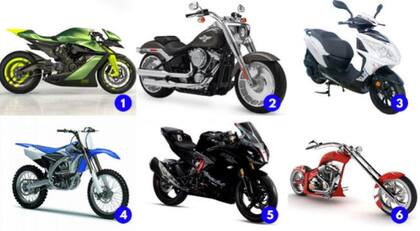 Los seis tipos de motos para conocer los rasgos de tu personalidad