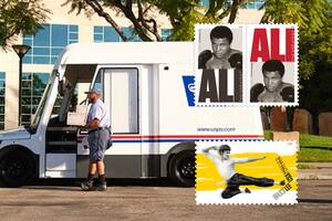 Muhammad Ali y Bruce Lee de regreso: los nuevos sellos postales que llegarán a EE.UU.