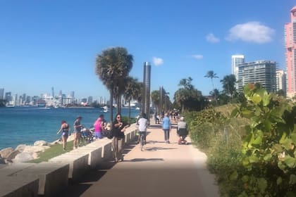 Los senderos en South Pointe Park conquistan a los visitantes