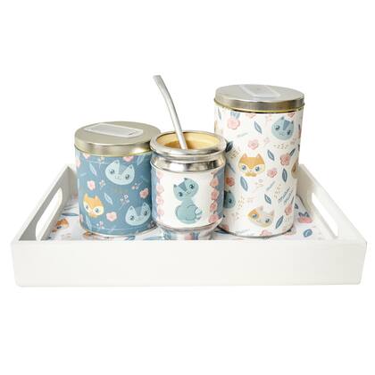 Los sets de mate son uno de los fuertes de Oki Regalos.