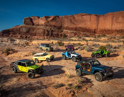 Los siete concepts presentados en el desierto de Moab, en Utah