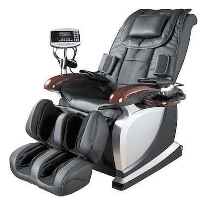 Los sillones masajeadores cuentan con una tecnología que combina rodillos y airbags