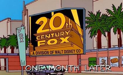 Los Simpson predijeron en un capítulo que Disney iba a comprar a Fox
