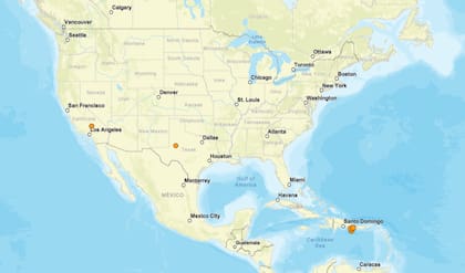Los sismos ocurridos en Estados Unidos en las últimas 24 horas