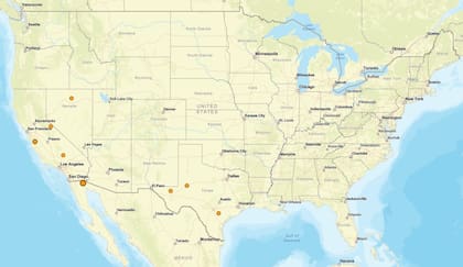 Los sismos ocurridos en Estados Unidos en las últimas 24 horas