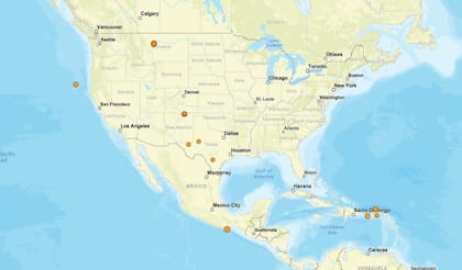 Los sismos ocurridos en Estados Unidos en las últimas 24 horas