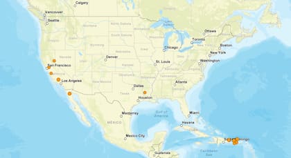 Los sismos ocurridos en las últimas 24 horas en EE.UU.