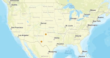 Los sismos que ocurrieron en Estados Unidos en las últimas 24 horas