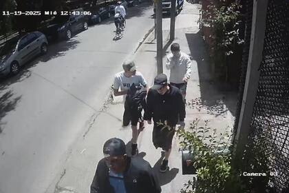 Los sospechosos fueron identificados a parir del análisis de grabaciones de cámaras de seguridad